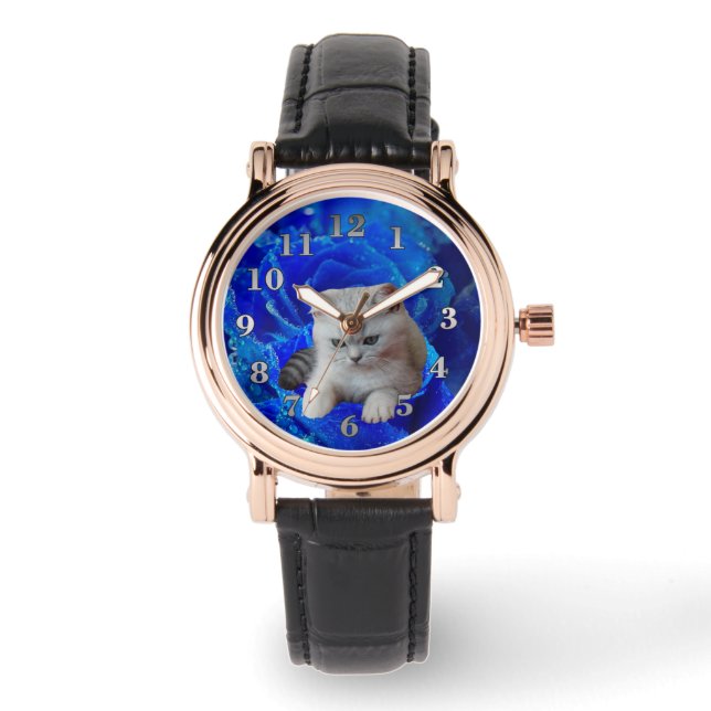 Cat and Rose Watch (Front)