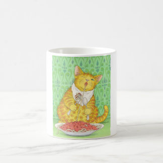 CAT and spaghetti Coffee Mug