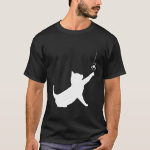 Cat and Spider in Silhouette T-Shirt