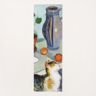 Cat and Still Life, August Macke Yoga Mat