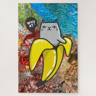 Cat and the colours jigsaw puzzle