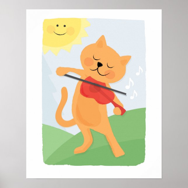 Cat and The Fiddle Poster (Front)
