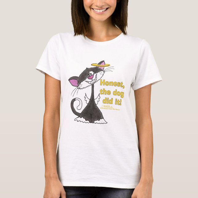 Cat Angel T-Shirt (Front)