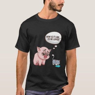 Cat Animal Paw Animal Welfare Vegan T-Shirt