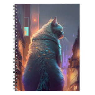 Cat Animal Portrait Painting Pet Character Notebook