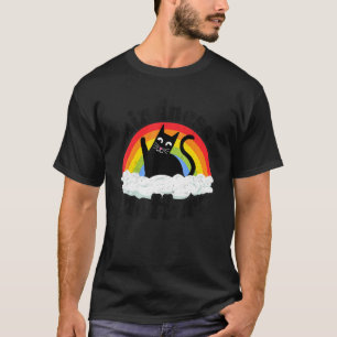 Cat Anti Bullying Rainbow Kindness Matters Sped Te T-Shirt