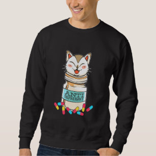 Cat Antidepressant Cat Sweatshirt