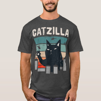Cat Apparel Catzilla  T-Shirt