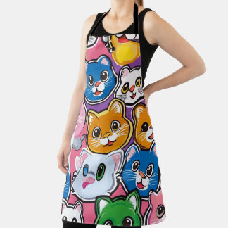 cat apron design