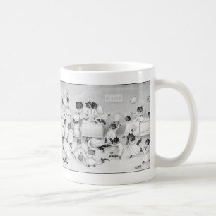Cat Art by Louis Wain 1900 Coffee Mug