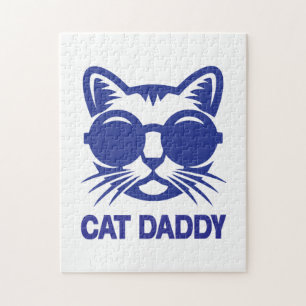 Cat Art Cat Daddy Jigsaw Puzzle