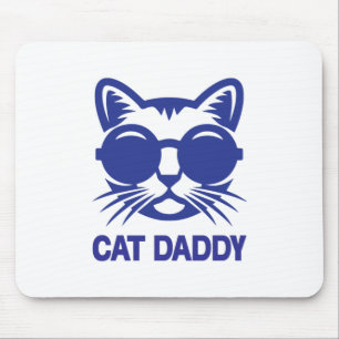 Cat Art Cat Daddy Mouse Pad