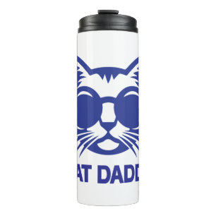 Cat Art Cat Daddy Thermal Tumbler