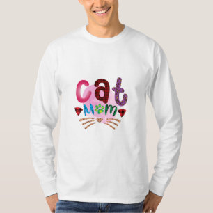 Cat Art Cat Mom_2 T-Shirt