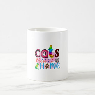 Cat Art Cats Bless Home_2 Coffee Mug