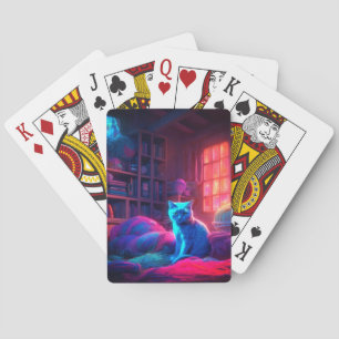 Cat Art Playing Cards