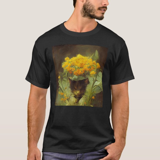 Cat Art T-Shirt (Front)