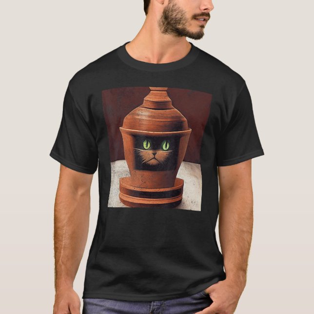 Cat Art T-Shirt (Front)