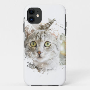 Cat Artwork iPhone 11 Case