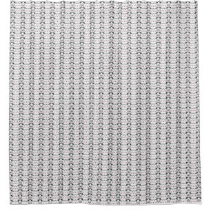 Cat Artwork   Cute Cat Pattern Seamless Background Shower Curtain
