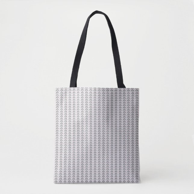 Cat Artwork | Cute Cat Pattern Seamless Background Tote Bag (Front)