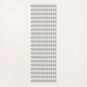 Cat Artwork   Cute Cat Pattern Seamless Background Yoga Mat