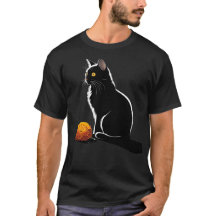 Cat Artwork - Flowers Art Cat Motif Animal Cat