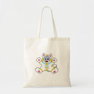 Cat as Astronaut in Costume Tote Bag