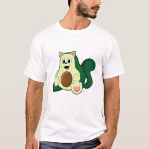 Cat as Avocado T-Shirt