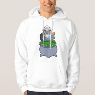Cat as Cook with Magic potion Hoodie