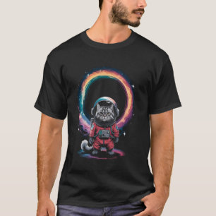 Cat Astronaut Astronomy Astrophysics Scientist Bla T-Shirt