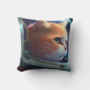 Cat Astronaut Cushion