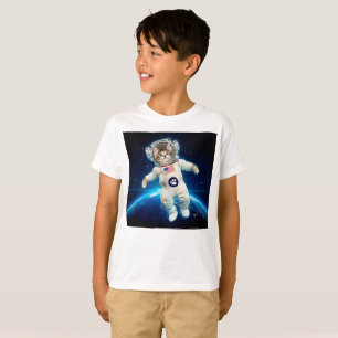 Cat astronaut in space T-Shirt