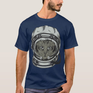 Cat astronaut in space T-Shirt