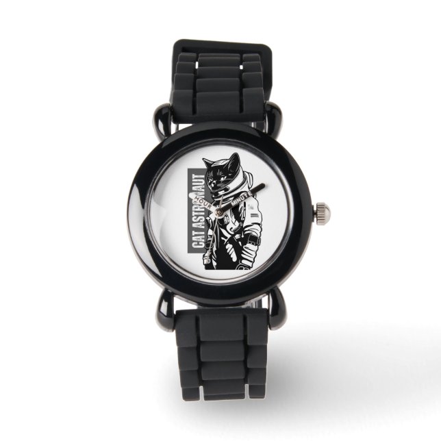 Cat Astronaut  Watch (Front)