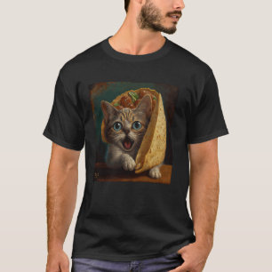 Cat Attack Taco T-Shirt