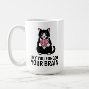 Cat Attitude Antisocial Introvert Stupid People Coffee Mug