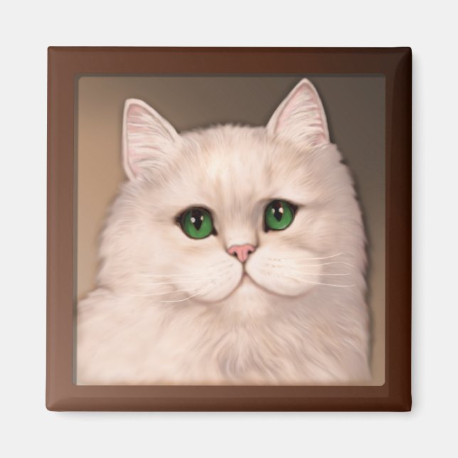Cat Attitude Magnet (Front)