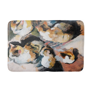 Cat, August Macke Bath Mat