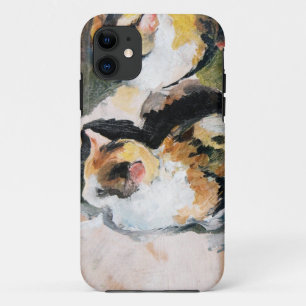 Cat, August Macke iPhone 11 Case