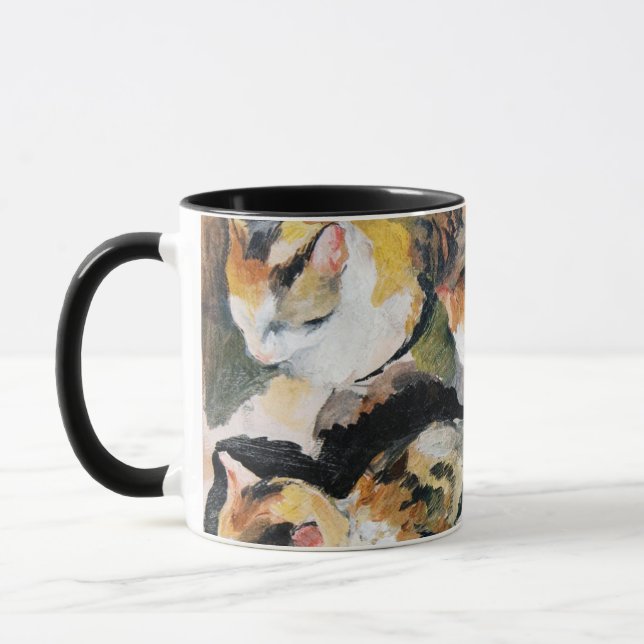 Cat, August Macke Mug (Left)