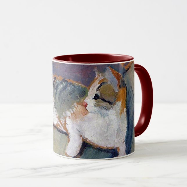 Cat, August Macke Mug (Front Right)