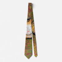 Cat, August Macke Neck Tie