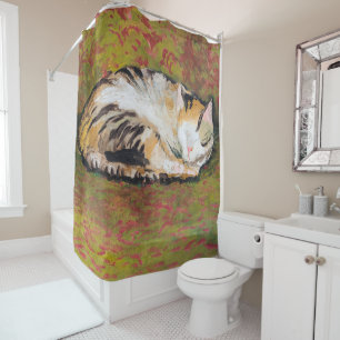Cat, August Macke Shower Curtain