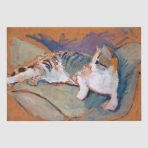 Cat, August Macke Tissue Paper