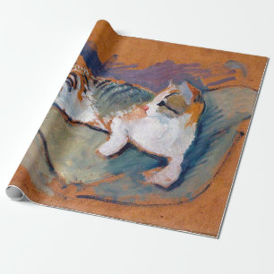 Cat, August Macke Wrapping Paper