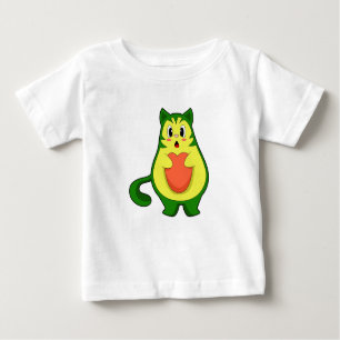 Cat Avocado Baby T-Shirt