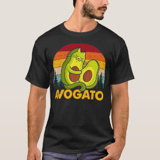 Cat Avogato Avocado T-Shirt