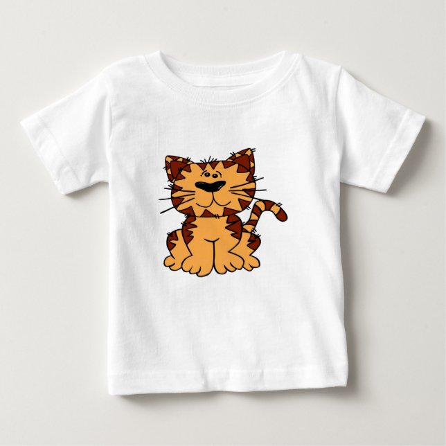 Cat Baby Cartoon tee (Front)