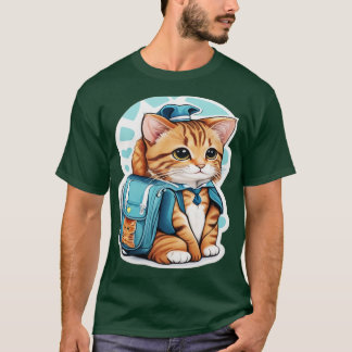 cat back to school 1 T-Shirt